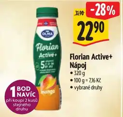 Albert OLMA Florian Active+ Nápoj nabídka