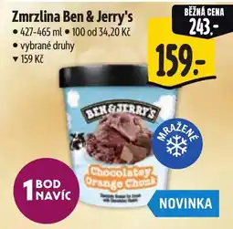 Albert Zmrzlina Ben & Jerry's nabídka