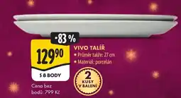 Albert Vivo talíř nabídka