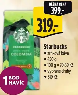 Albert Starbucks nabídka