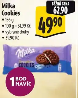Albert Milka Cookies nabídka