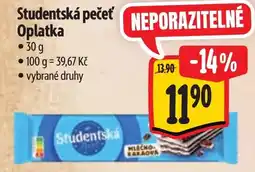 Albert Studentská pečeť Oplatka nabídka