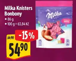 Albert Milka Knisters Bonbony nabídka