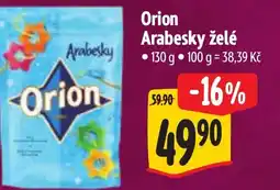 Albert Orion Arabesky želé nabídka