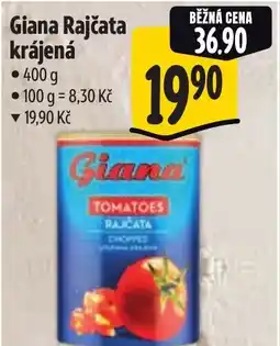 Albert Giana Rajčata krájená nabídka