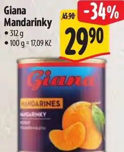 Albert Giana Mandarinky nabídka