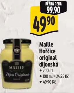 Albert Maille Hořčice original dijonská nabídka