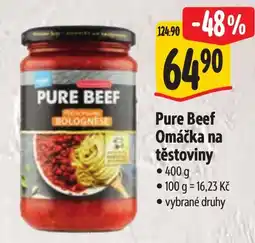 Albert Pure Beef Omáčka na těstoviny nabídka