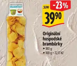 Albert Originální hospodské brambůrky nabídka