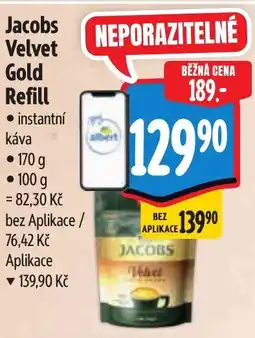 Albert Jacobs Velvet Gold Refill nabídka