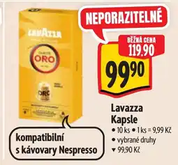 Albert Lavazza Kapsle nabídka