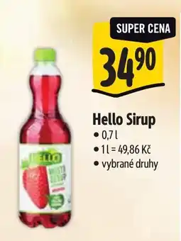 Albert Hello Sirup nabídka