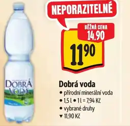 Albert Dobrá voda nabídka