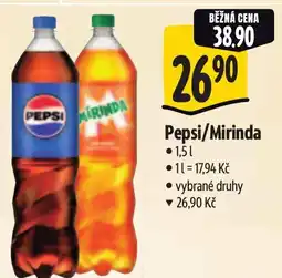 Albert Pepsi/Mirinda nabídka
