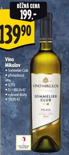 Albert Víno Mikulov nabídka