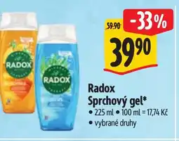 Albert Radox Sprchový gel nabídka