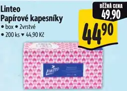 Albert Linteo Papírové kapesníky nabídka