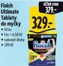 Albert Finish Ultimate Tablety do myčky nabídka