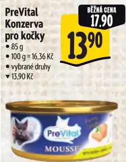 Albert PreVital Konzerva pro kočky nabídka
