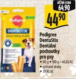 Albert Pedigree Dentastix Dentální pochoutky pro psy nabídka