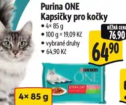 Albert Purina ONE Kapsičky pro kočky nabídka