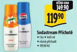 Albert Sodastream Příchutě nabídka