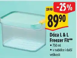 Albert Dóza L & L Freezer Fit nabídka