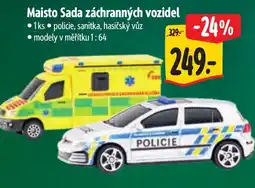 Albert Maisto Sada záchranných vozidel nabídka
