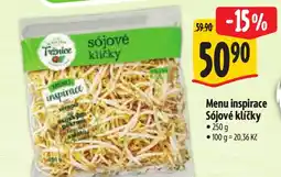 Albert Menu inspirace Sójové klíčky nabídka