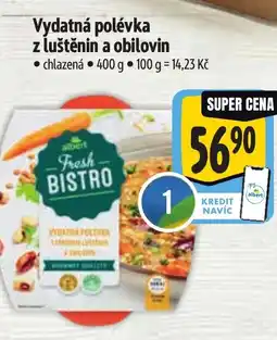 Albert Vydatná polévka z luštěnin a obilovin nabídka