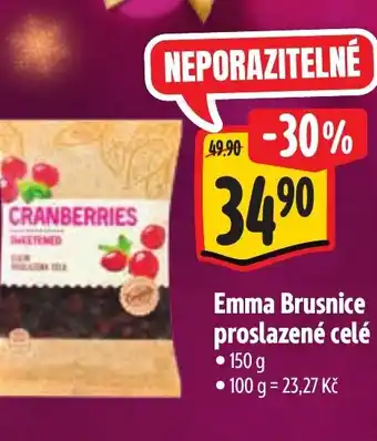 Albert Emma Brusnice proslazené celé nabídka
