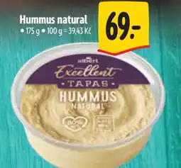 Albert Hummus natural nabídka