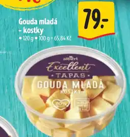 Albert Gouda mladá - kostky nabídka