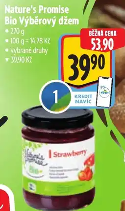 Albert Nature's Promise Bio Výběrový džem nabídka