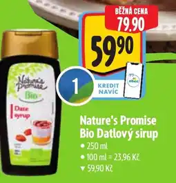 Albert Nature's Promise Bio Datlový sirup nabídka
