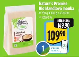 Albert Nature's Promise Bio Mandlová mouka nabídka
