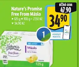 Albert Nature's Promise Free From Máslo nabídka