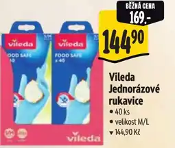 Albert Vileda Jednorázové rukavice nabídka