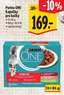Albert Purina ONE Kapsičky pro kočky nabídka