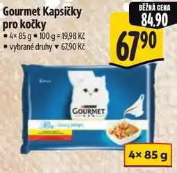 Albert Gourmet Kapsičky pro kočky nabídka