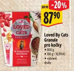 Albert Loved By Cats Granule pro kočky nabídka