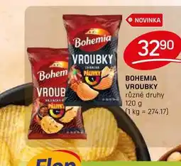 Flop BOHEMIA VROUBKY různé druhy 120 g nabídka