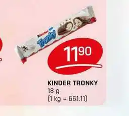 Flop KINDER TRONKY 18 g nabídka