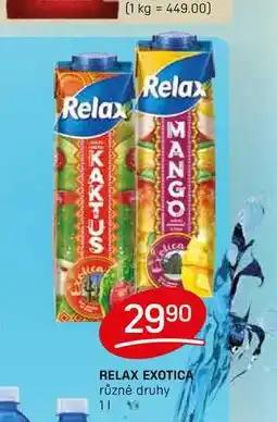 Flop RELAX EXOTICA různé druhy 11 nabídka