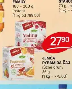Flop JEMČA PYRAMIDA ČAJ různé druhy 36 g nabídka