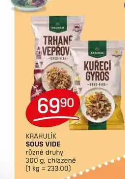 Flop SOUS VIDE různé druhy 300g nabídka