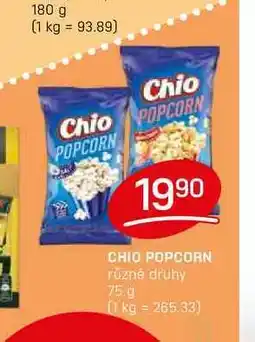 Flop CHIO POPCORN různé druhy 75 g nabídka