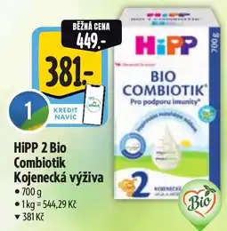 Albert HiPP 2 Bio Combiotik Kojenecká výživa nabídka