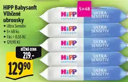 Albert HiPP Babysanft Vlhčené ubrousky nabídka