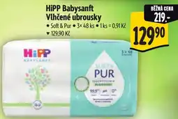 Albert HiPP Babysanft Vlhčené ubrousky nabídka